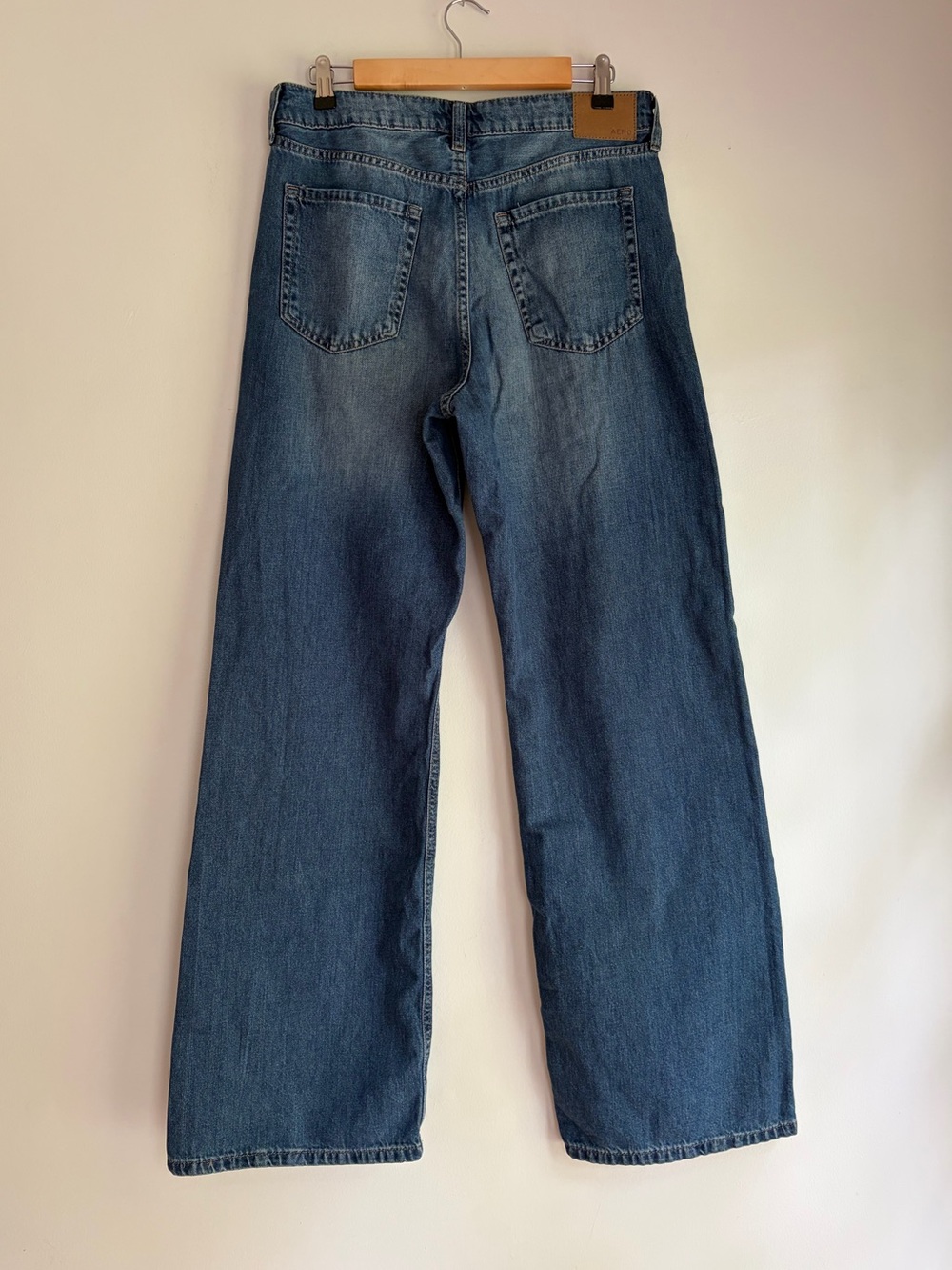 Aeropostale High Rise Wide Leg Jeans Size 8 - Picture 4 of 6